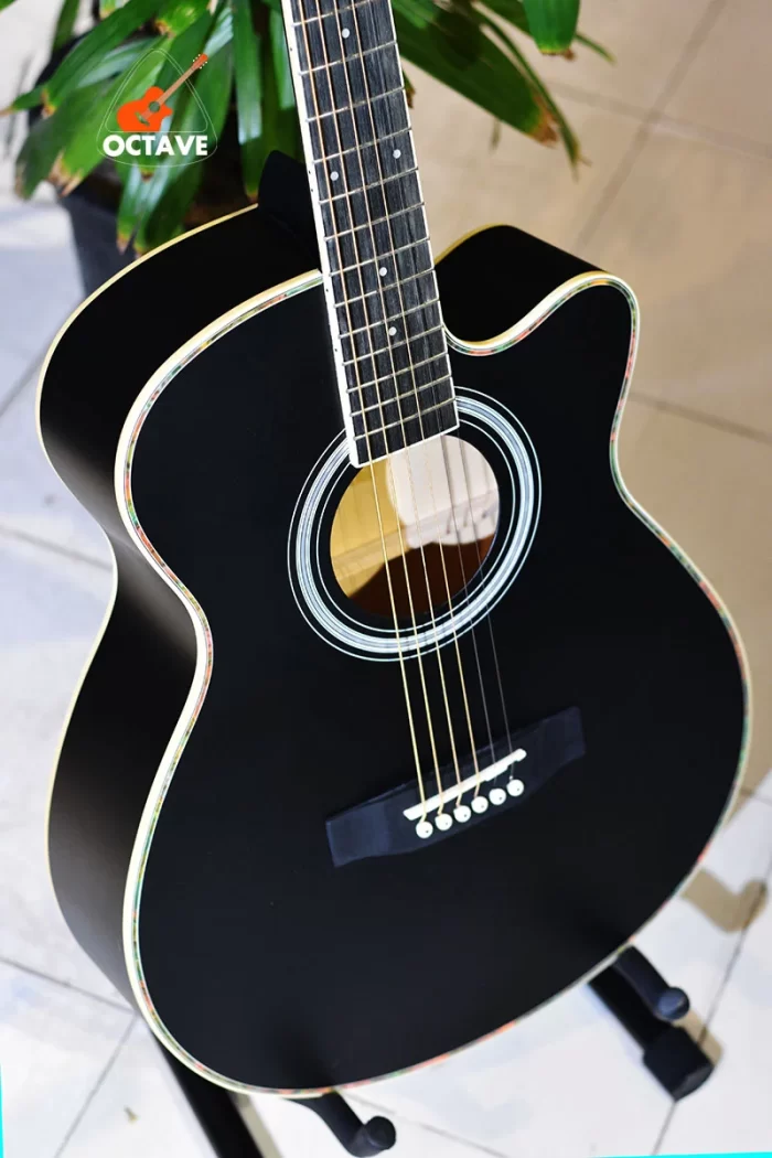 Cordey CR-NP40-BK Newporter Player Series Black color beginners acoustic guitar price in bd