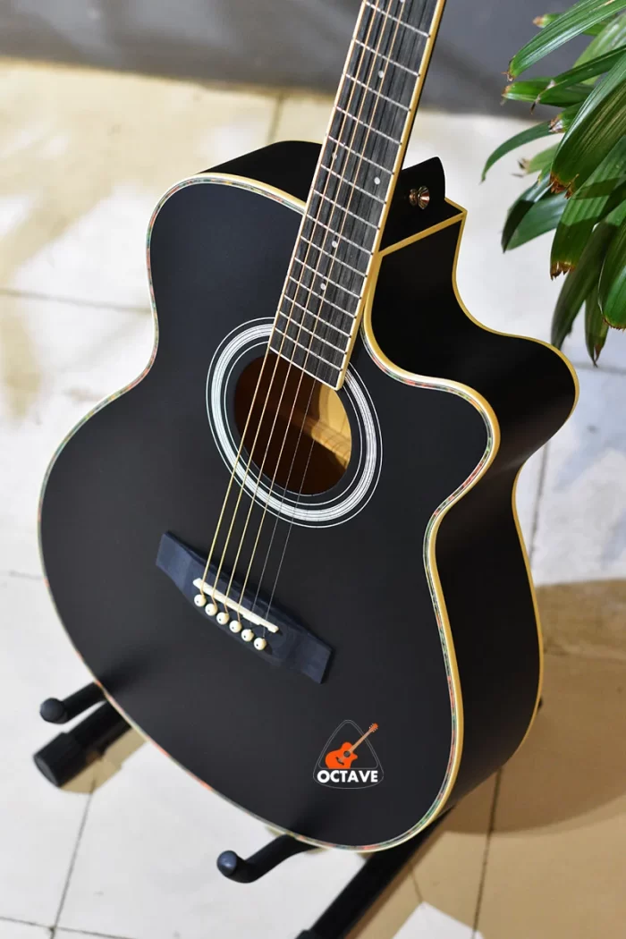 Cordey CR-NP40-BK Newporter Player Series Black color beginners acoustic guitar price in bd